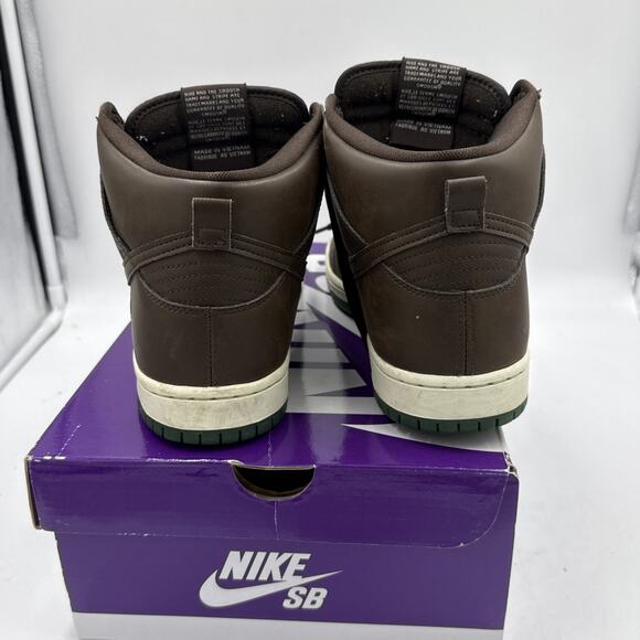 Size 9.5 - Nike Dunk SB High Baroque Brown main image 8